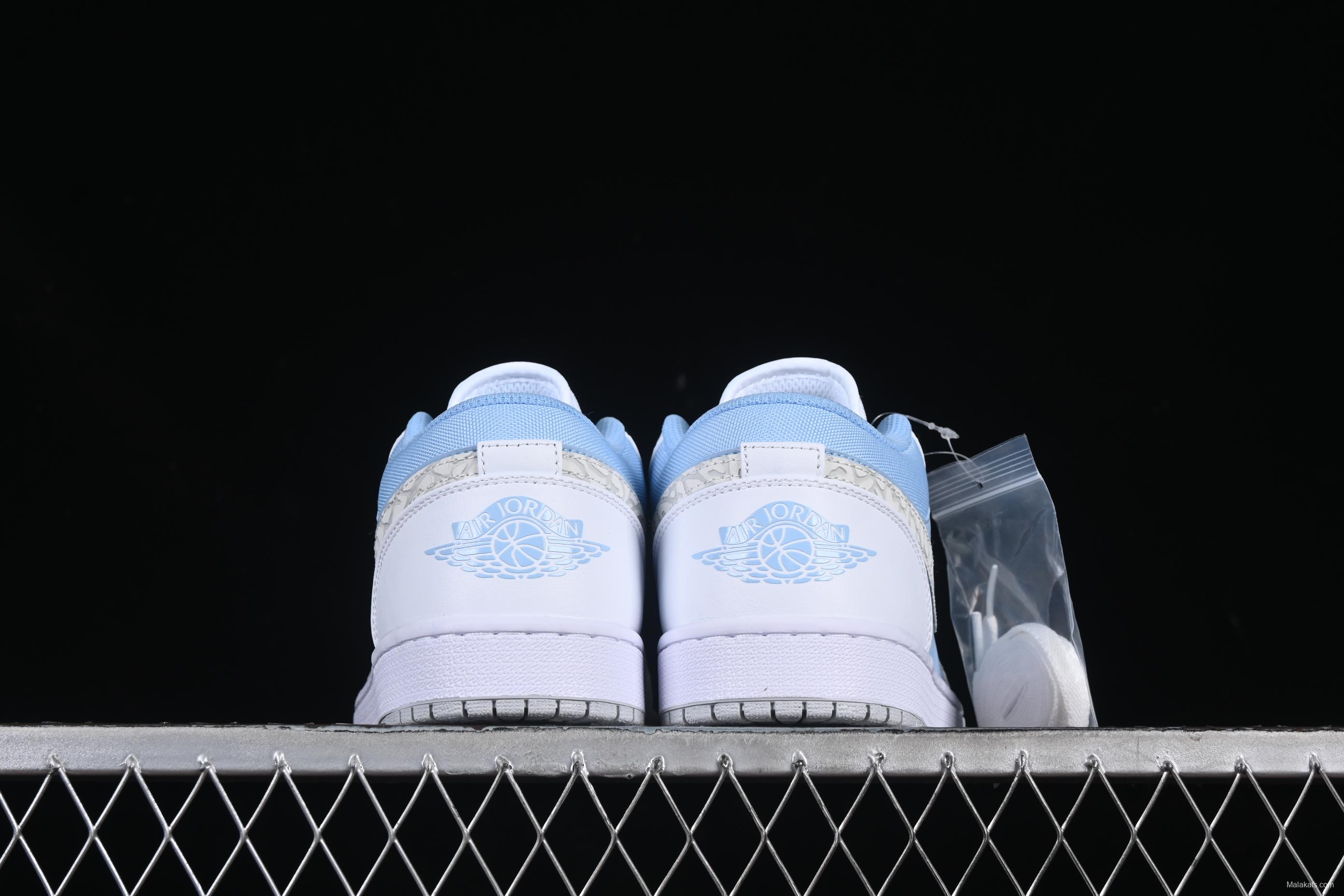 Nike Air Jordan 1 Low "True Blue" Basketball Shoes - IB7692-400