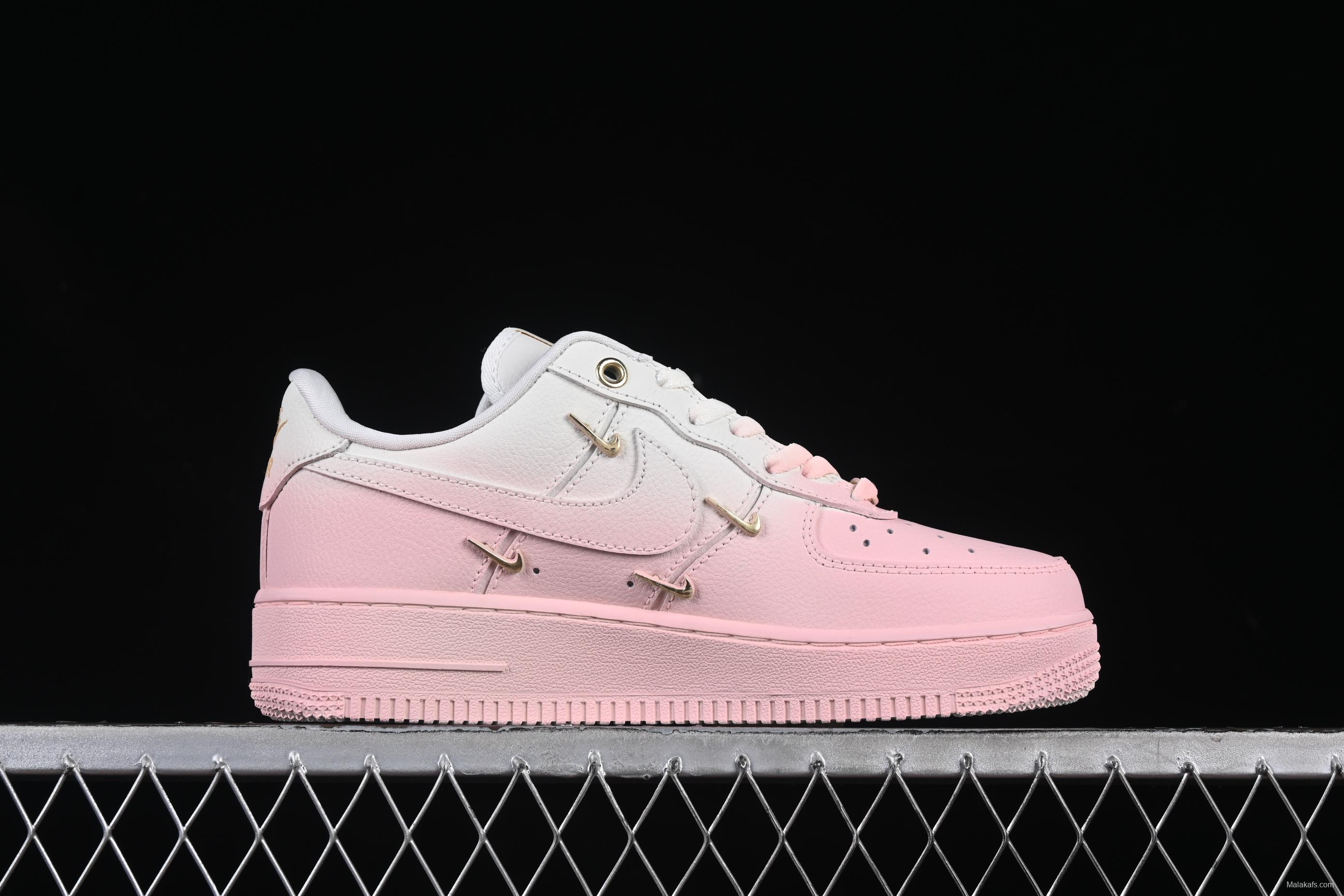 Nike Air Force 1'07 Low Casual Sneakers with Cherry Blossom Inspired Design - FC3654-121