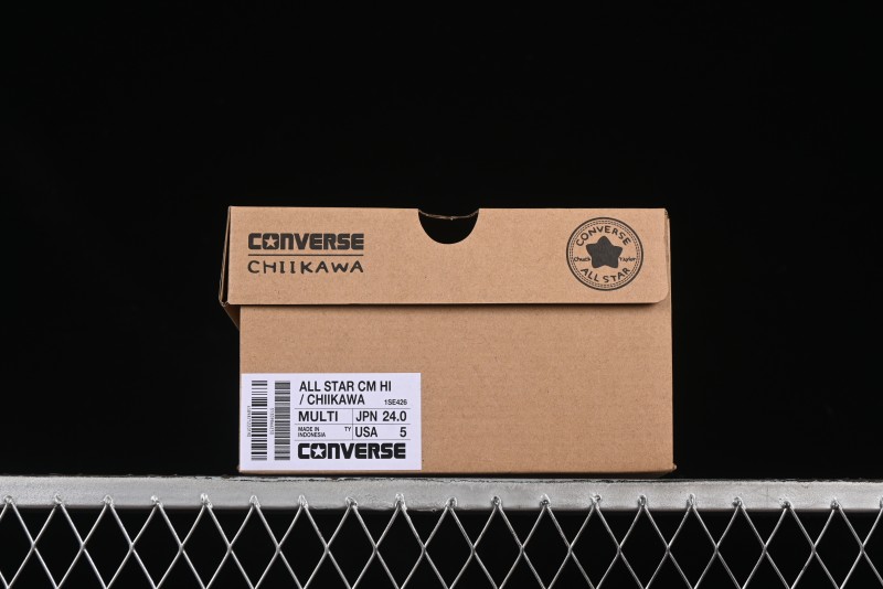 Converse Chiikawa x Converse All Star CM Hi Usagi Emoji Collaboration High Top Casual Sneakers - 1SE426