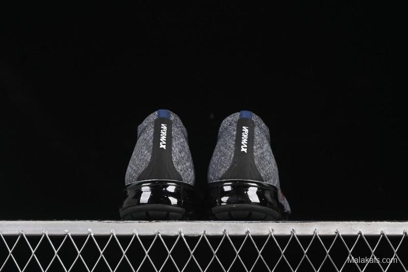 Nike Vapormax Flyknit Breathable Casual Running Shoes with Full-Length Air Cushion - 849558-010