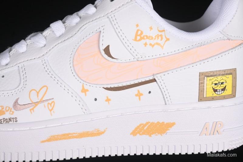 Nike Air Force 1'07 Low SpongeBob SquarePants Casual Sneakers - FB8971-070