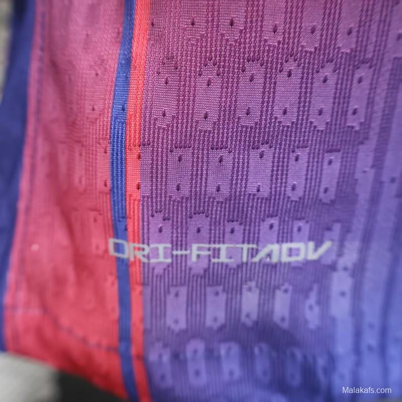 Player Version 25/26 Barcelona Home Jersey