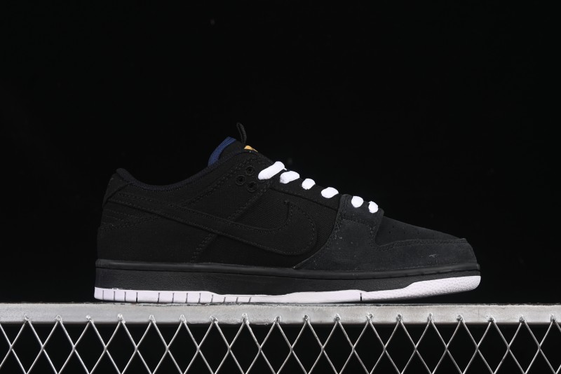 Nike SB Dunk Low Pro ISO Black Gum Rubber SB Low-Top Skateboarding Shoes - CD2563-006