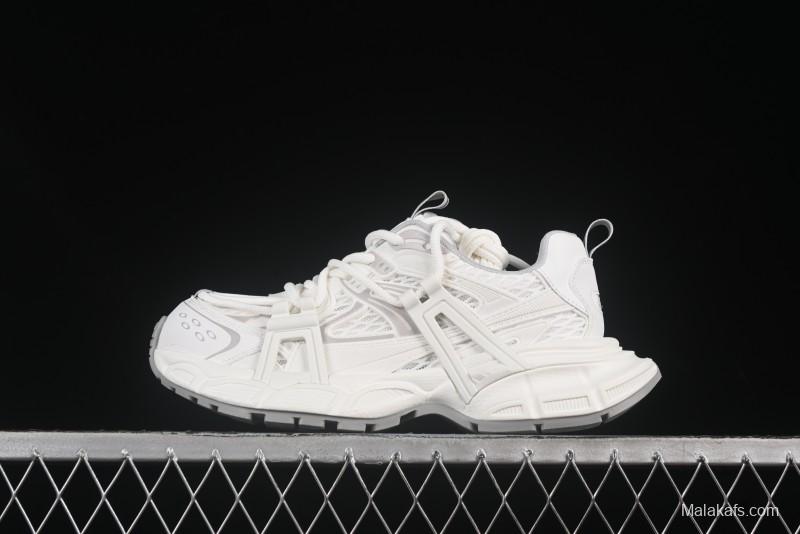 GG-CC Chunky Low Casual Fashion Sports Platform Sneakers Series 5515 Off White