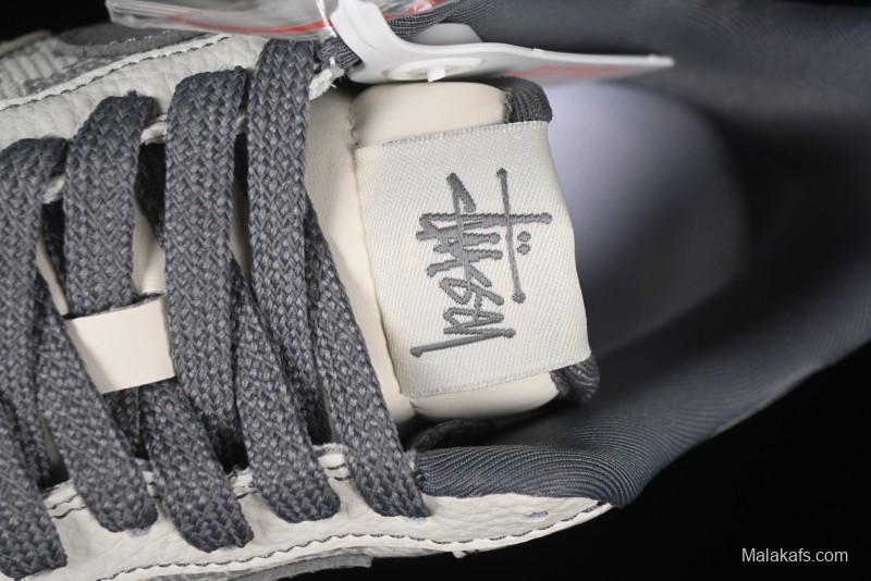 Nike Air Force 1'07 Low Stussy Collaboration Woven Fabric Low-Top Casual Sneakers - BZ6808-101