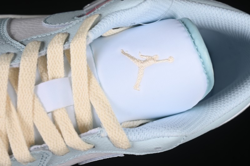 Nike Air Jordan 1 Low AJ1 Mint Blue Casual Lifestyle Sneakers - HJ5999-400