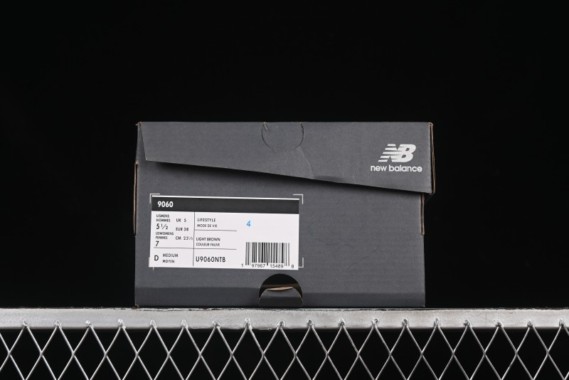 New Balance NB9060 Series Retro Casual Running Shoes with ABZORB Cushioning - U9060NTB