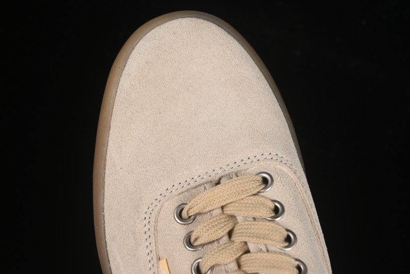 Vans Premium Authentic Suede Retro Sneakers with Translucent Rubber Sole - VN000CRQBYS