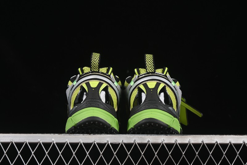 Off-White Be Right White Green Low-Top Lifestyle Casual Shoes - X.E5