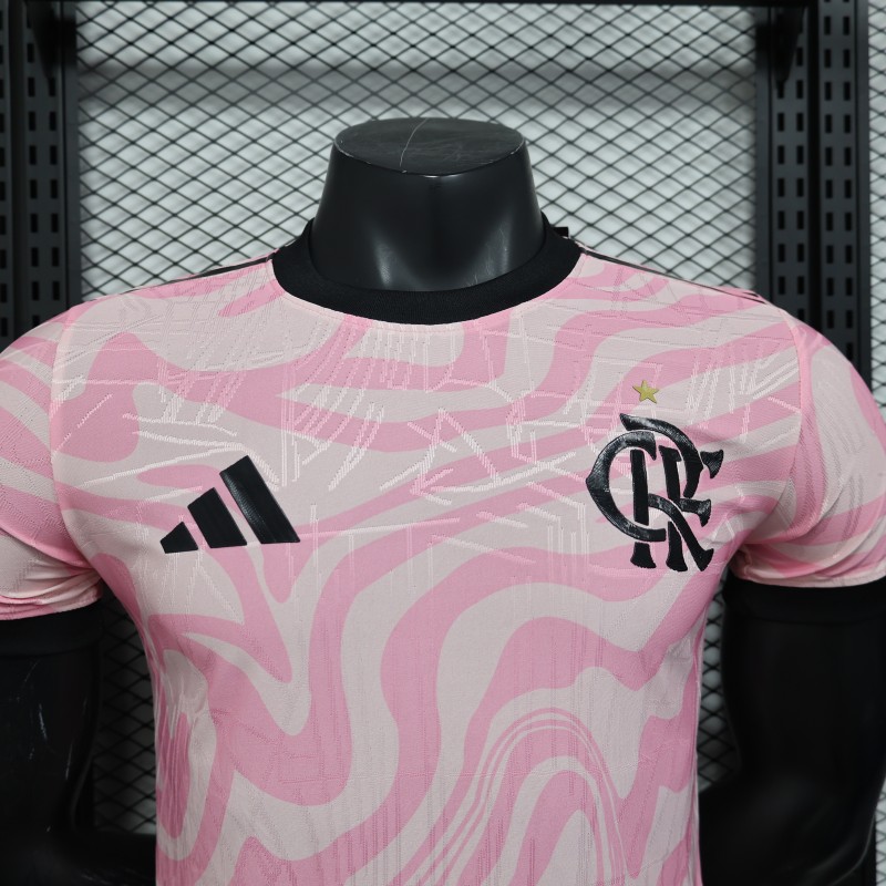 Player Version 25/26 Flamengo Pink with Marble Pattern Jersey