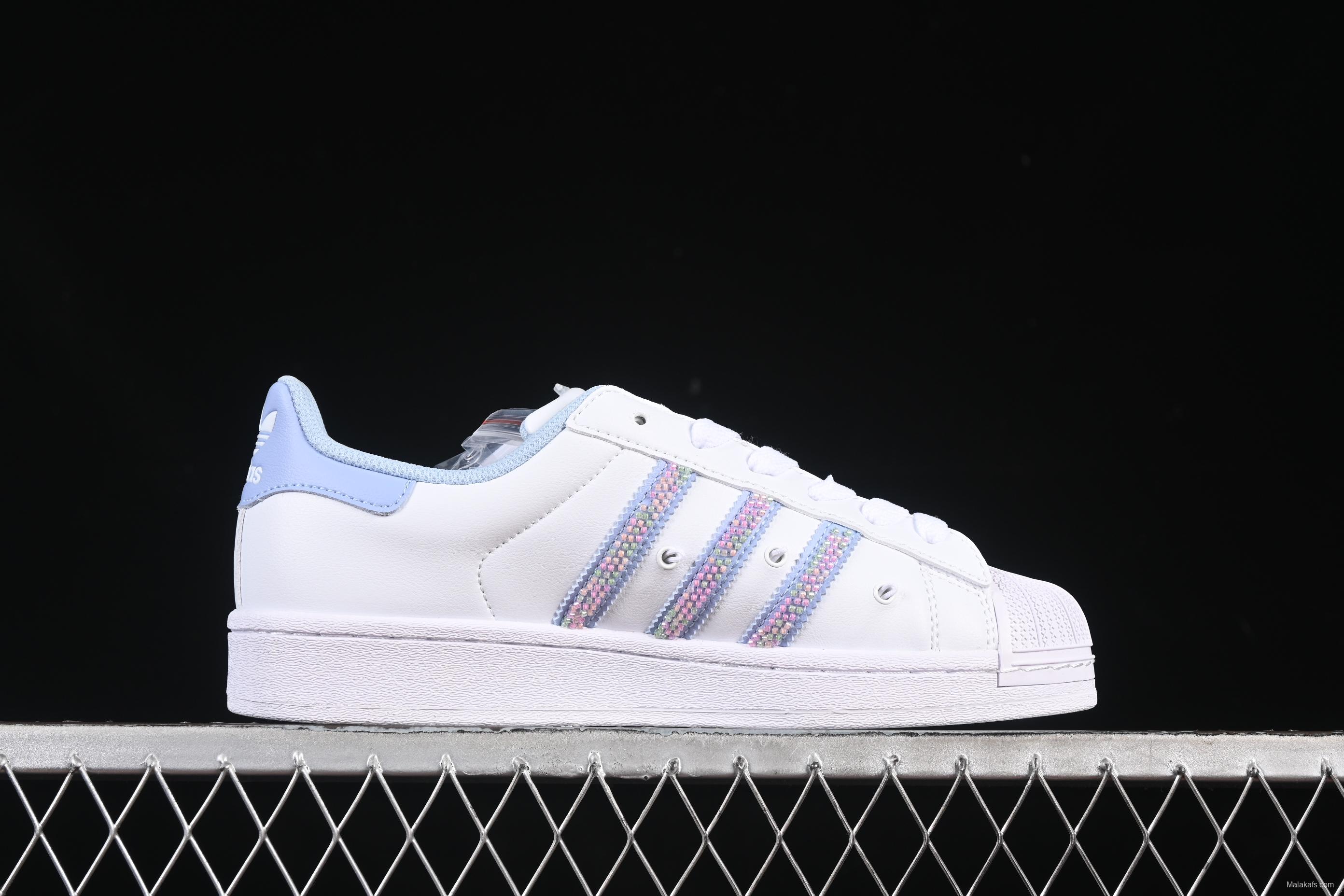 Adidas Superstar II JR Sneakers with Shell Toe Design - JR1332