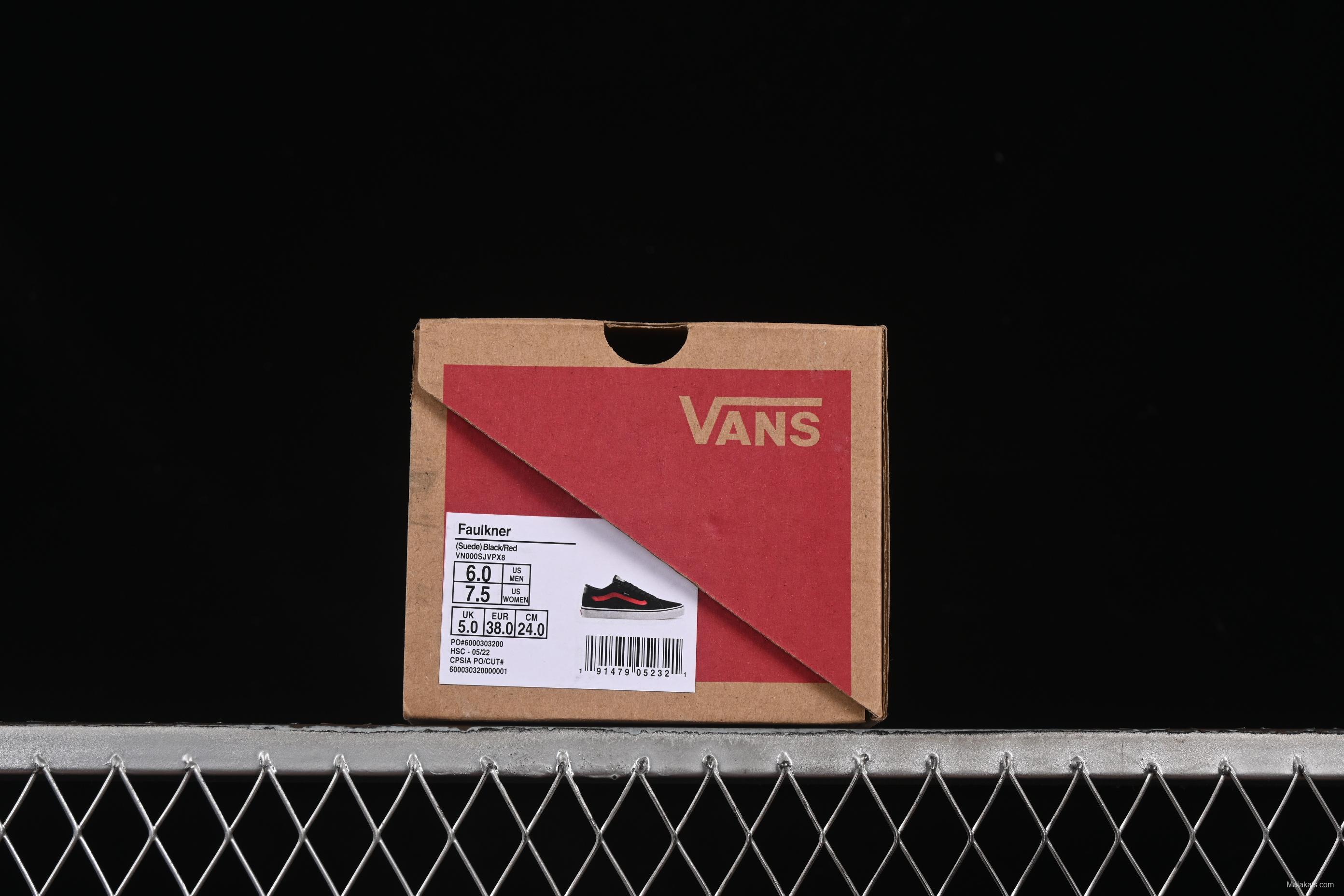 Vans Faulkner Low Top Casual Skate Shoes - VN000SJVPX8