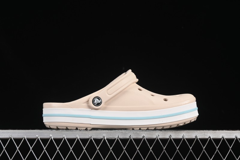 Crocs Classic Platform Clog Sandals Summer Two-Way Beach Sandals - B.D4