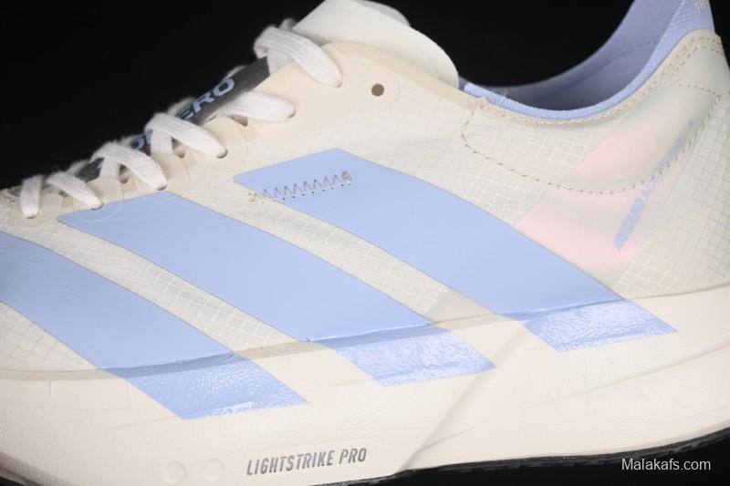 Adidas Adizero Adios 4 Men's Running Shoes Lightweight Breathable Low-Top - JS1889