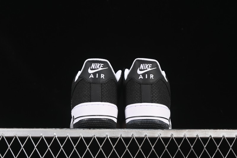 Nike Air Force 1'07 Low Custom Denim Swoosh Casual Sneakers - ZH0316-091