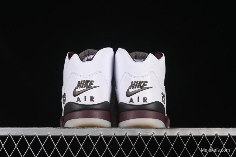 Nike A Ma Maniere x Air Jordan 5 Retro Basketball Shoes with Violet Ore Design - IB1528-100