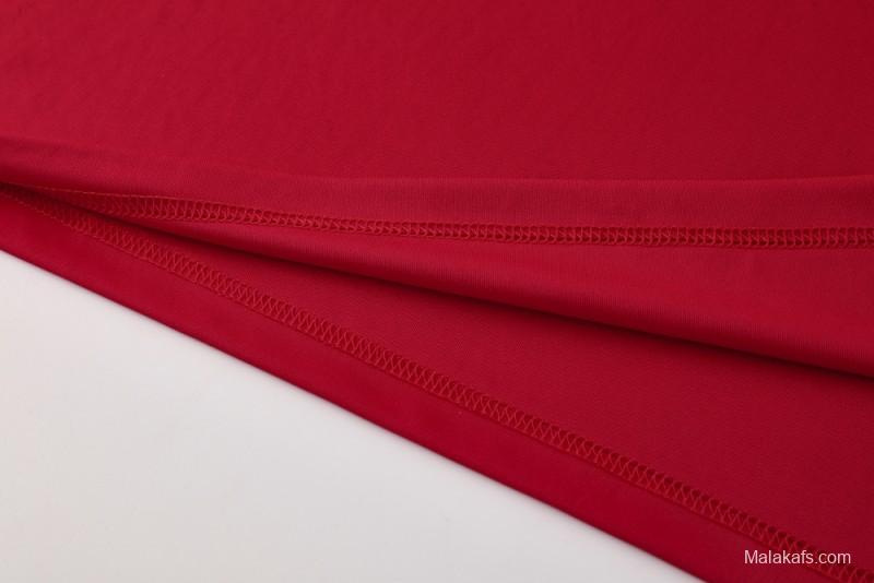 2025 Adidas Red Short Sleeve Jersey+Shorts