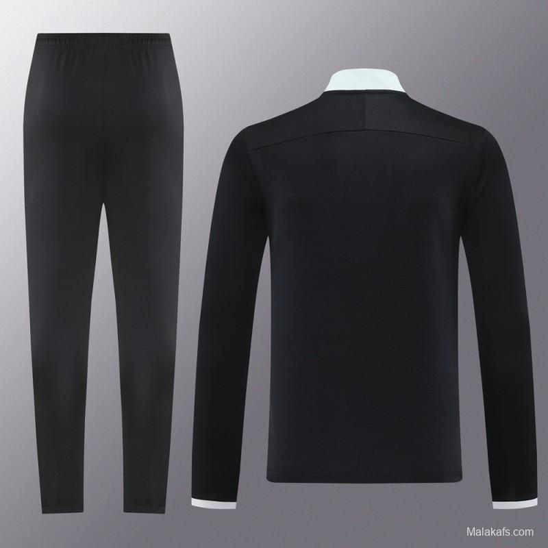 2025 Nike Black Full Hoodie Zipper Jacket +Long Pants