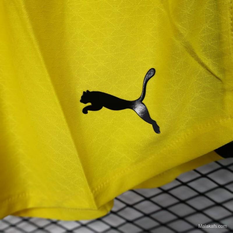 Player Version 25/26 Borussia Dortmund Yellow Shorts