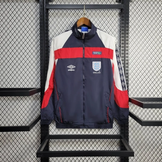 2025 England Jacket Navy/Red/White Windbreaker