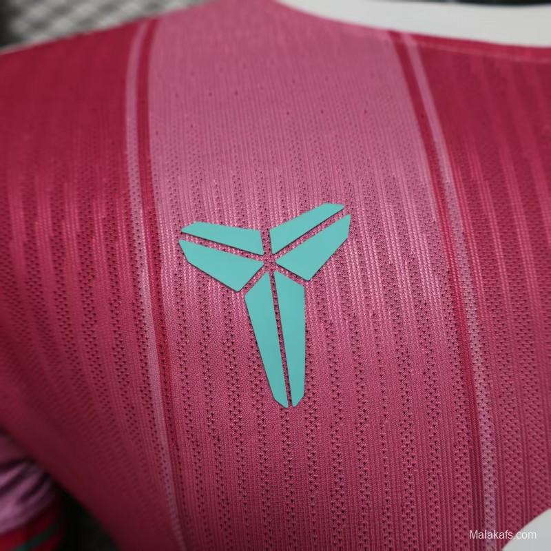 Player Version 25/26 FC Barcelona Pink with Gradient Fade Jersey