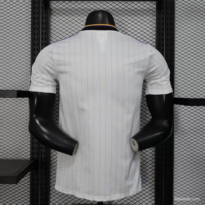 Player Version 25/26 Manchester United White Casual Jersey