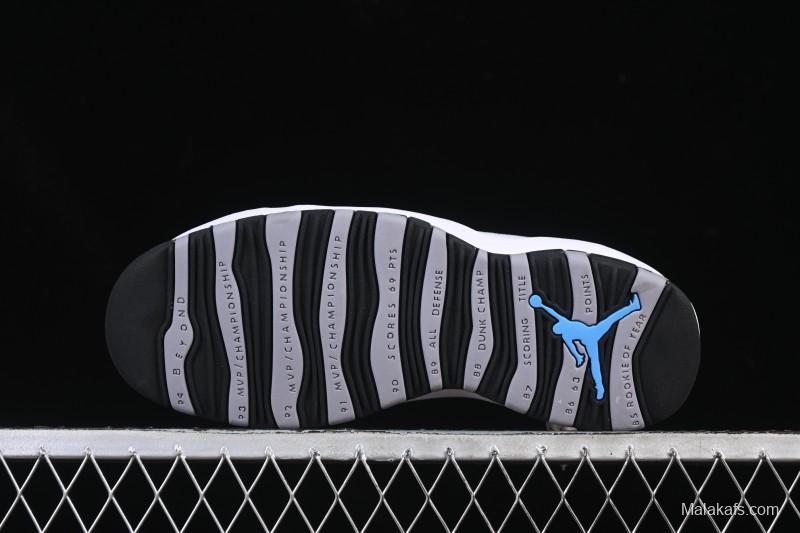 Nike Air Jordan 10 Retro Light Steel Grey Basketball Shoes - HJ6779-104