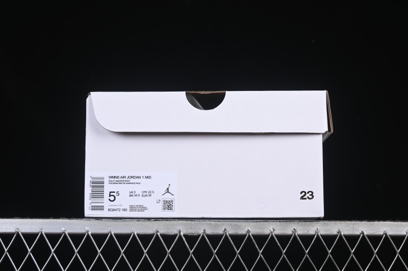 Nike Air Jordan 1 Mid AJ1 Orange Sunshine - DQ8426-180