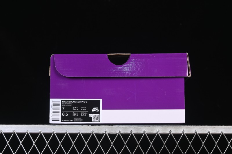 Nike SB Dunk Low Pro Skateboarding Shoes with Parachute Beige Design - HJ0367-200