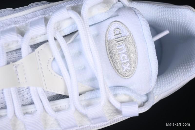 Nike Air Max 95 Retro Cushioned Running Shoes with Air Sole - CT1268-100