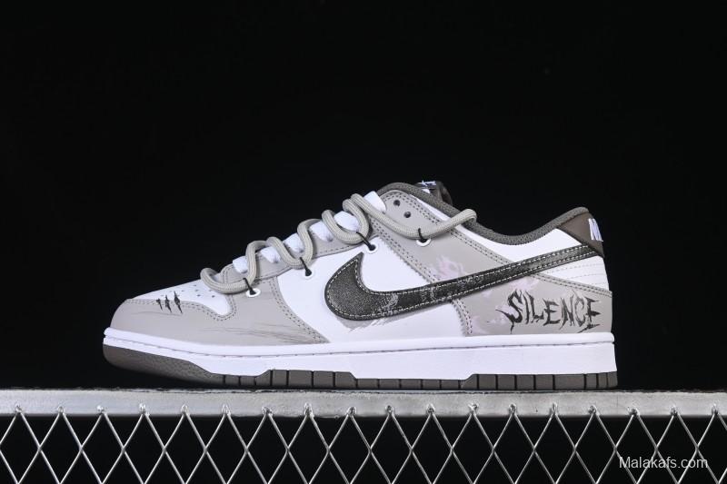 Nike SB Dunk Low Just Do It Anniversary Custom Low-Top Skate Shoes HF5441-111