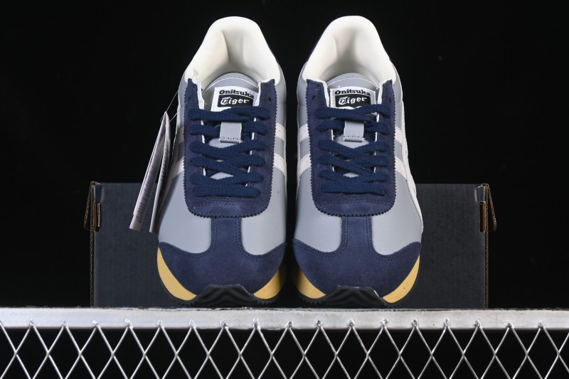 Onitsuka Tiger EDR 78 Comfortable Versatile Slip-Resistant Low-Top Running Shoes - 1183C443-400