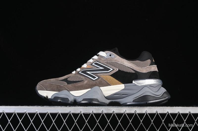 New Balance Retro Casual Running Shoes with ABZORB Cushioning - U9060FMB