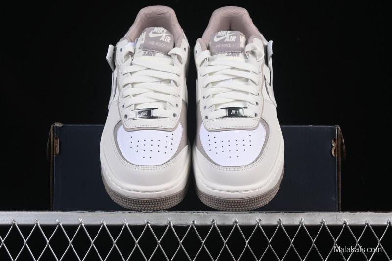 Nike Air Force 1 Shadow Lightweight Platform Low-Top Casual Sneakers - IO7594-101