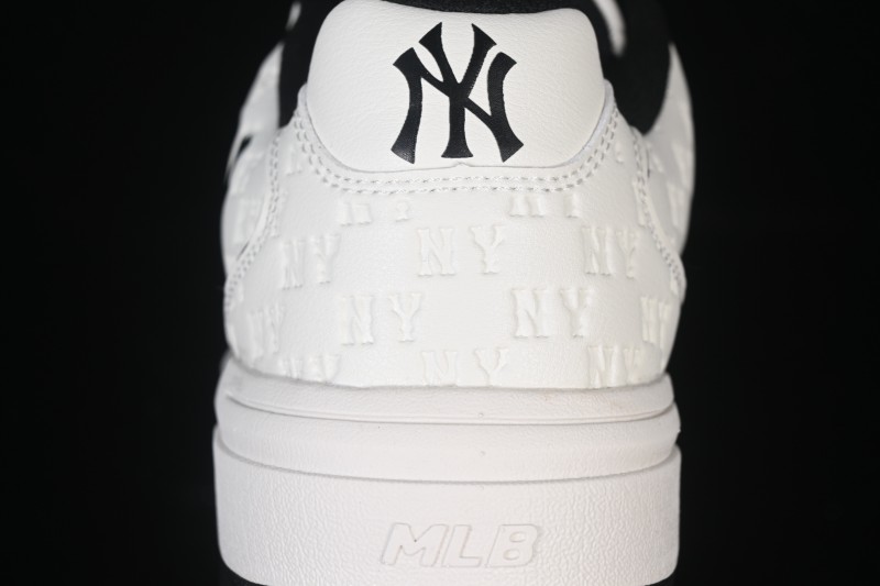 New York Yankees Bigball Chunky Embo Monogram Height Increasing Thick Sole Casual Sneakers - 3ASXE035N50CRL
