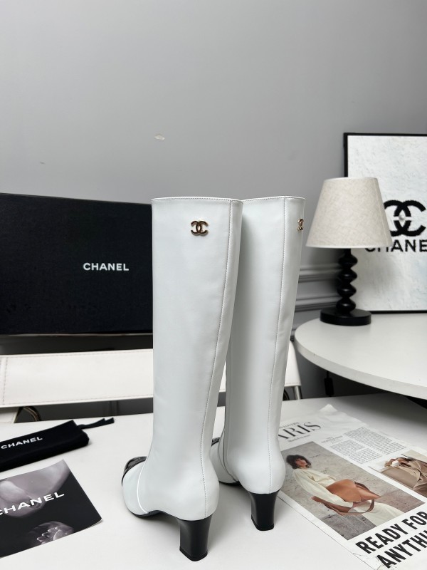 Chanel 2025/SS Double C Heel Fashion Boots - LY00370/LY00400/LY00280/LY00320