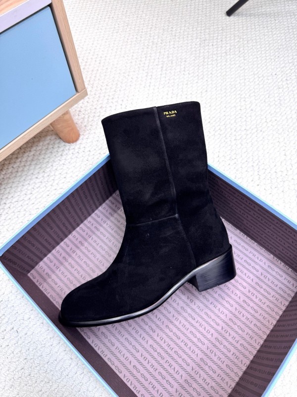 Prada 2025 SS Mid Boots - LY0370