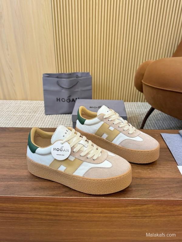 Hogan Platform Series H698 Thick Sole Casual Sneakers - H698