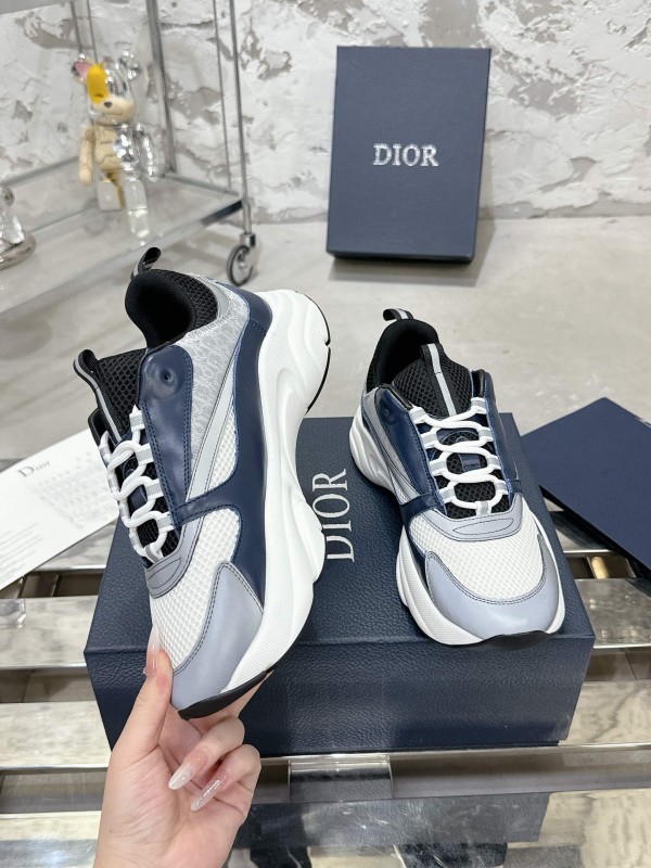Dior B22 Series Classic Mesh Casual Sneakers Dad Shoes - LY00340