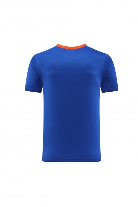 2025 Netherlands Blue Short Sleeve+Soccer Shorts