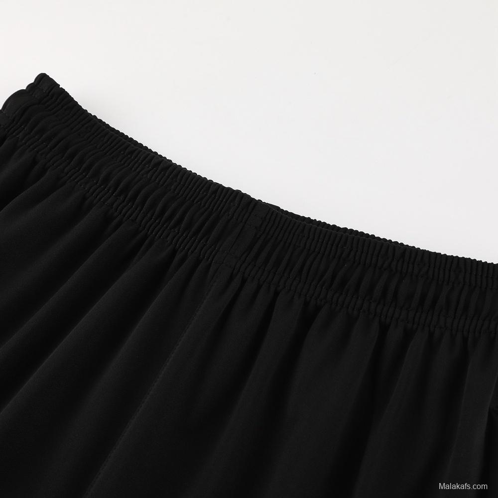 23/24 AC Milan Red S-2XL Half Zipper Jacket+Long Pants