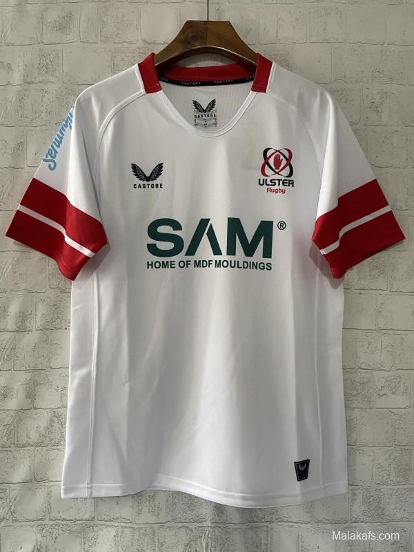 25/26 Ulster Rugby White with Red Stripe Jersey