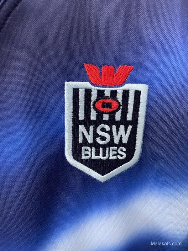 2025 NSW Blues Navy with Blue Gradient Jersey