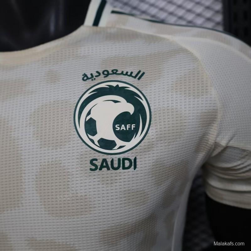 Player Version 2025 Saudi Arabia Away Jersey