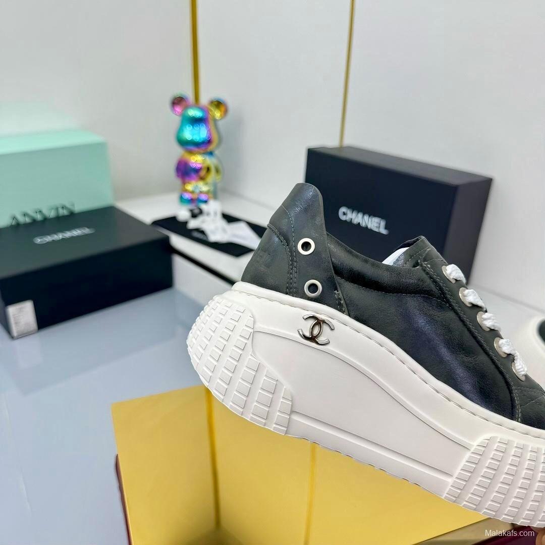 Chanel 2025 SS Panda Loafers Casual Sports Shoes - LY00330