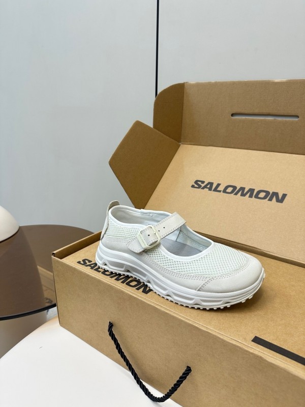 Salomon Mary Jane Platform Sneakers with Thick Sole - LY00280
