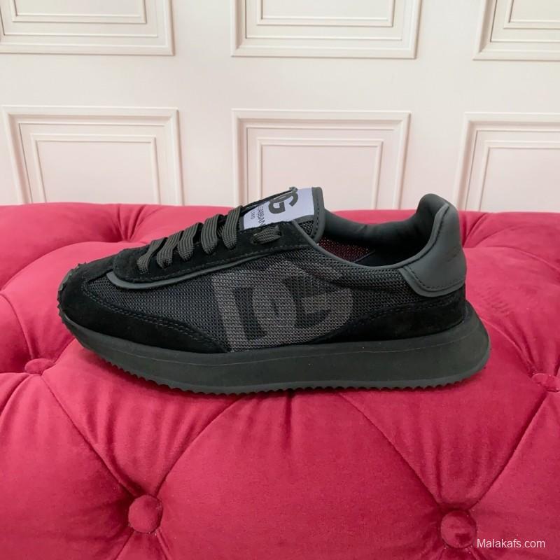 Dolce & Gabbana 2025/SS New Collection Luxury Embroidered Logo Sneakers - AS00300