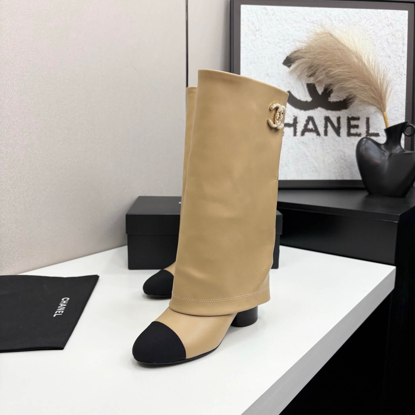 Chanel 2025 SS Short Boots Essential Autumn Winter Item - LY00480
