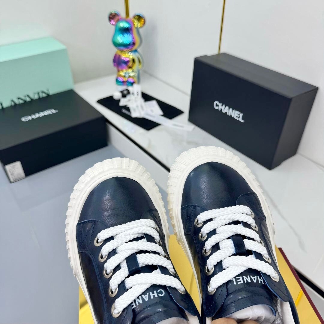 Chanel 2025 SS Panda Loafers Casual Sports Shoes - LY00330