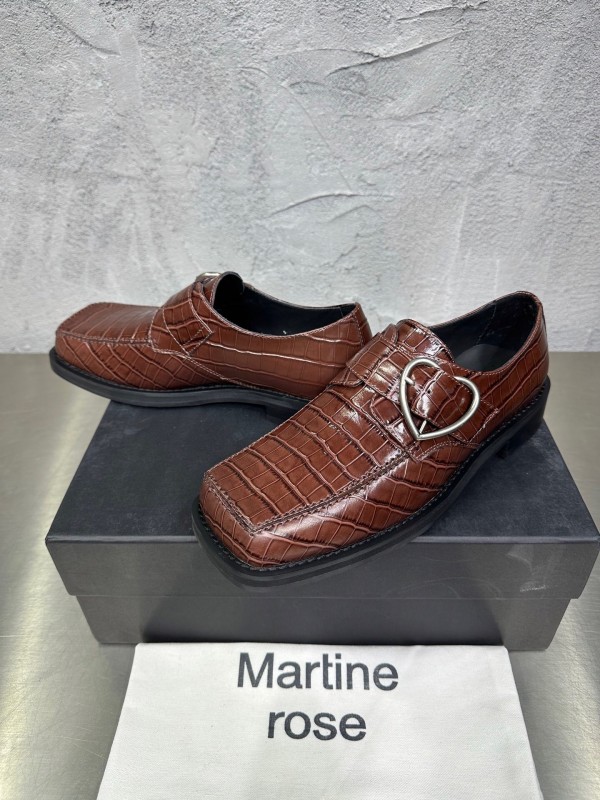 Adidas 2025 SS Square Toe Derby Shoes with Chain Buckle - KFY00420